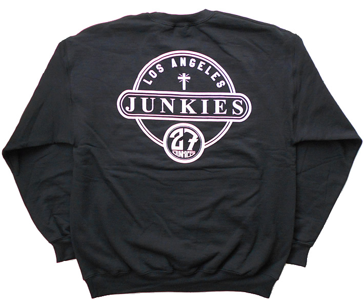 27 JUNKIES スウェット Los Angeles ロサンゼルス ストリート