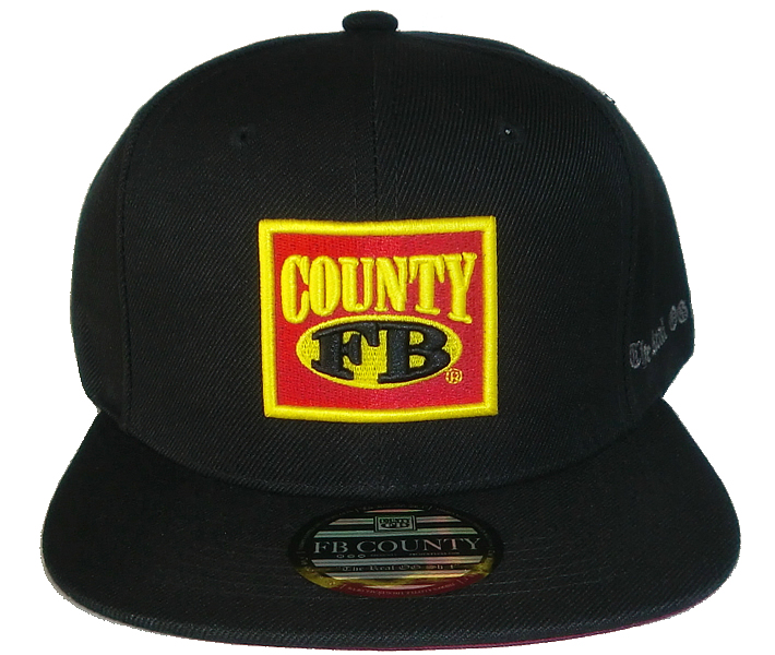 FB COUNTY SNAPBACK CAP 3D LOGO スナップバックキャップ