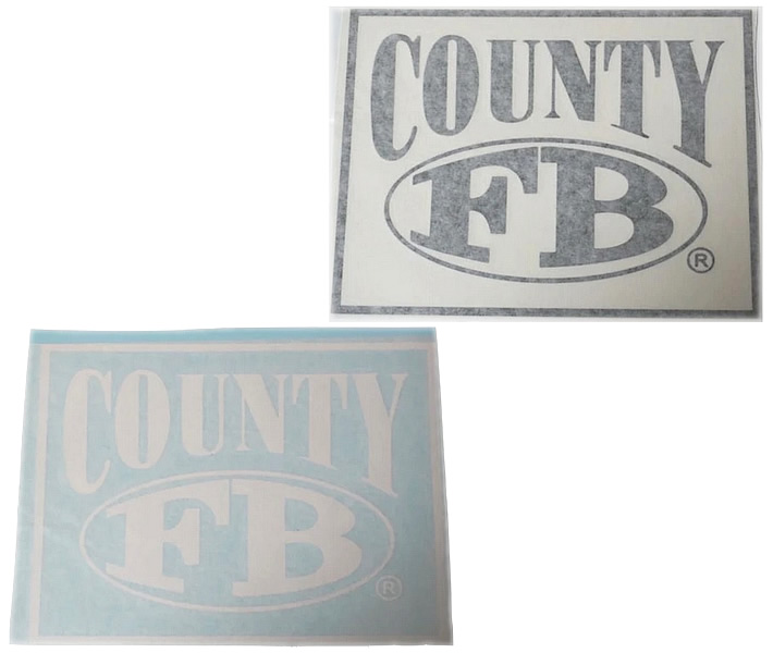 FB COUNTY CAR DECAL ステッカー