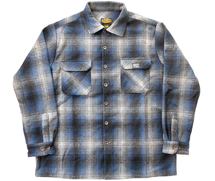 WOOL SHIRT LONG SLEEVE ウールシャツ ロングスリーブ