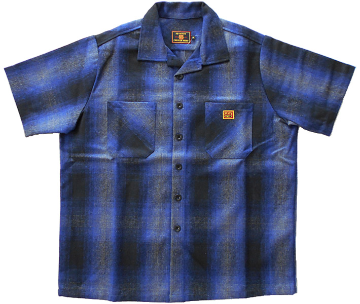 WOOL SHIRT SHORT SLEEVE ウールシャツ ショートスリーブ