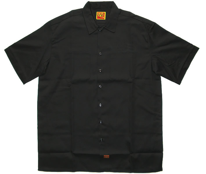 WORK SHIRT ワークシャツ ブラック BLACK