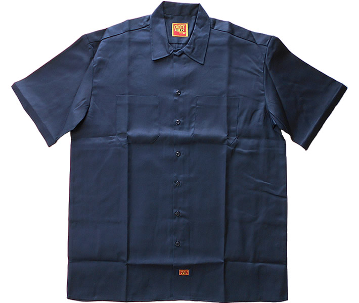 WORK SHIRT ワークシャツ ネイビー NAVY