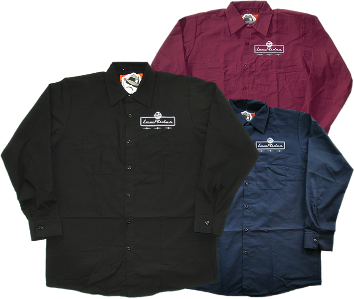 Work shirts ワークシャツ ローライダー