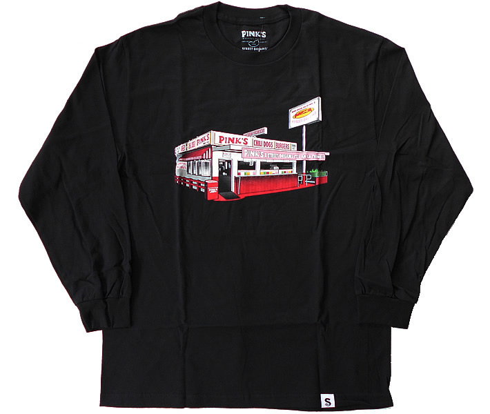 Street Dreams Pink's hot Dogs Tshirts Tシャツ