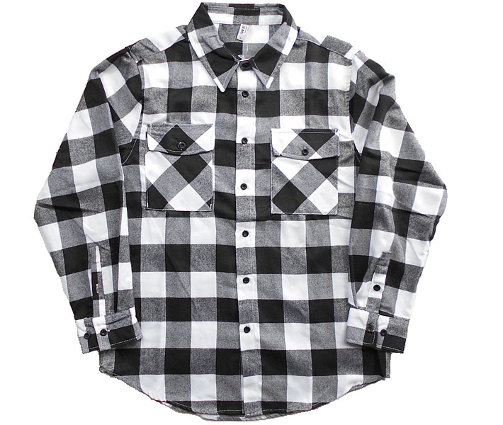 FULL PLAID CHECKERED FLANNEL シャツ