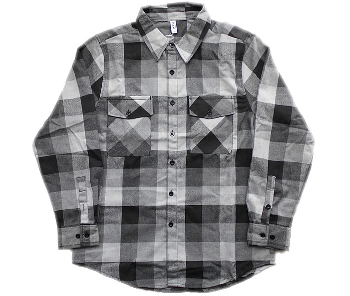 FULL PLAID CHECKERED FLANNEL シャツ