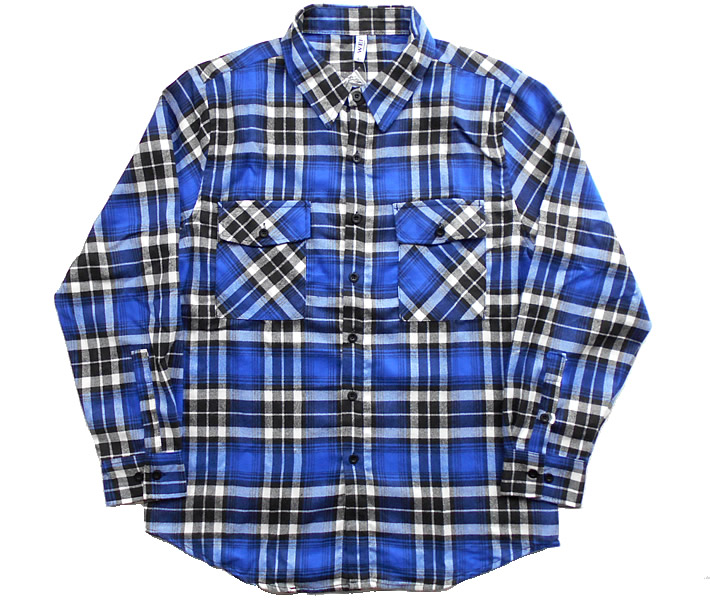 FULL PLAID CHECKERED FLANNEL シャツ