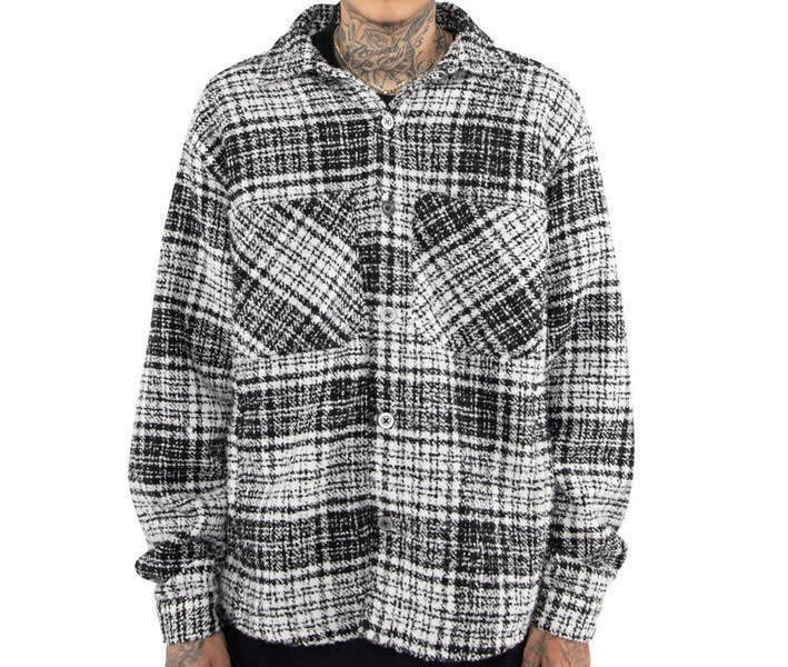 EPTM FLANNEL JACKET フランネル ジャケット ホワイト