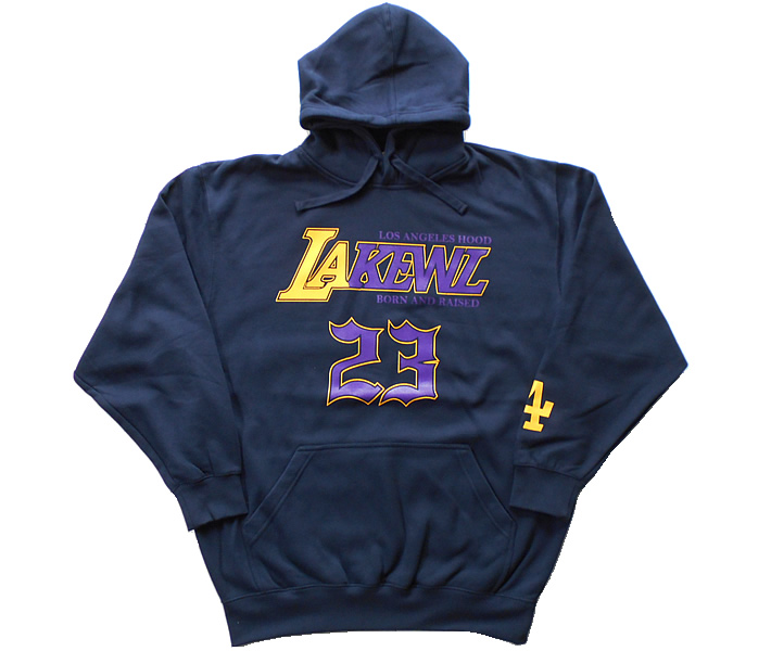 LA HOOD Hoodie LOGO STYLE プルオーバーパーカー