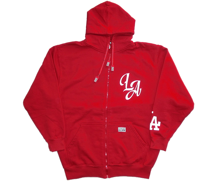 LA HOOD ZIP Hoodie  WEST COAST STYLE ジップパーカー