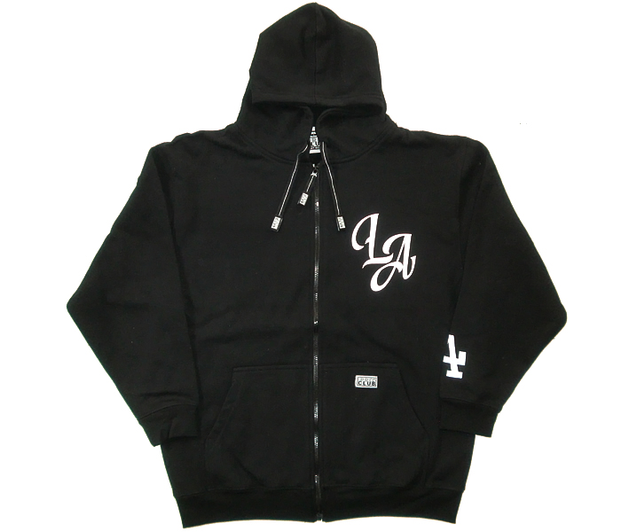 LA HOOD ZIP Hoodie WEST COAST STYLE ジップパーカー