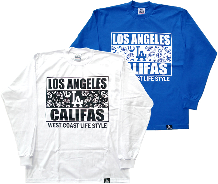 LOS ANGELES HOOD カリファス CAストリート Tシャツ