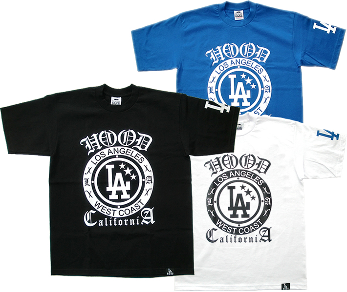 LOS ANGELES HOOD ロサンゼルス LAストリート Tシャツ