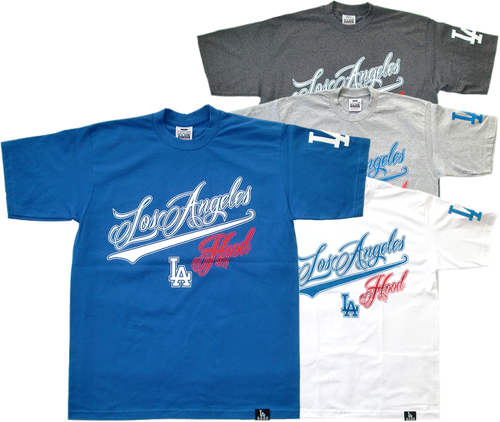 LOS ANGELES HOOD ロサンゼルス LAストリート Tシャツ