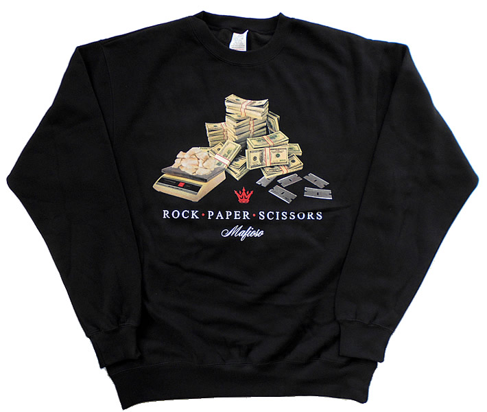 Mafioso crew neck スウェット