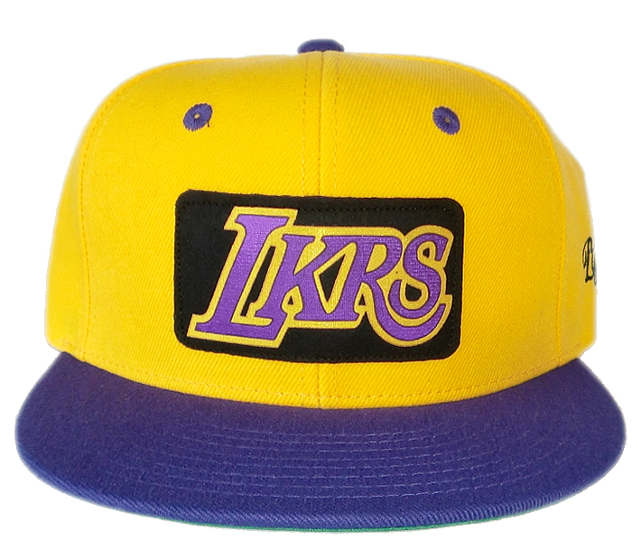 TRES PUNTOS SNAPBACK CAP LAKERS LKRS スナップバックキャップ