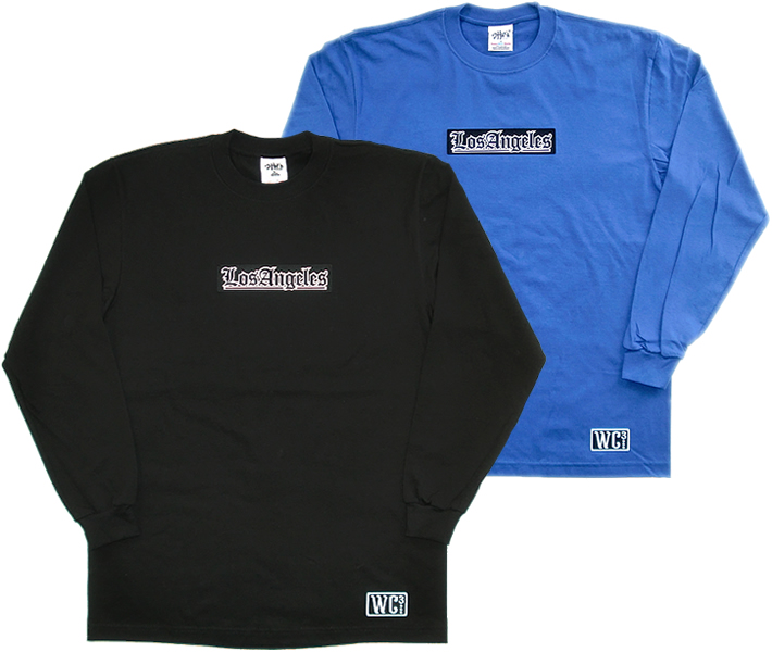 BOX LONG SLEEVE Tシャツ LOS ANGELES ロングスリーブ